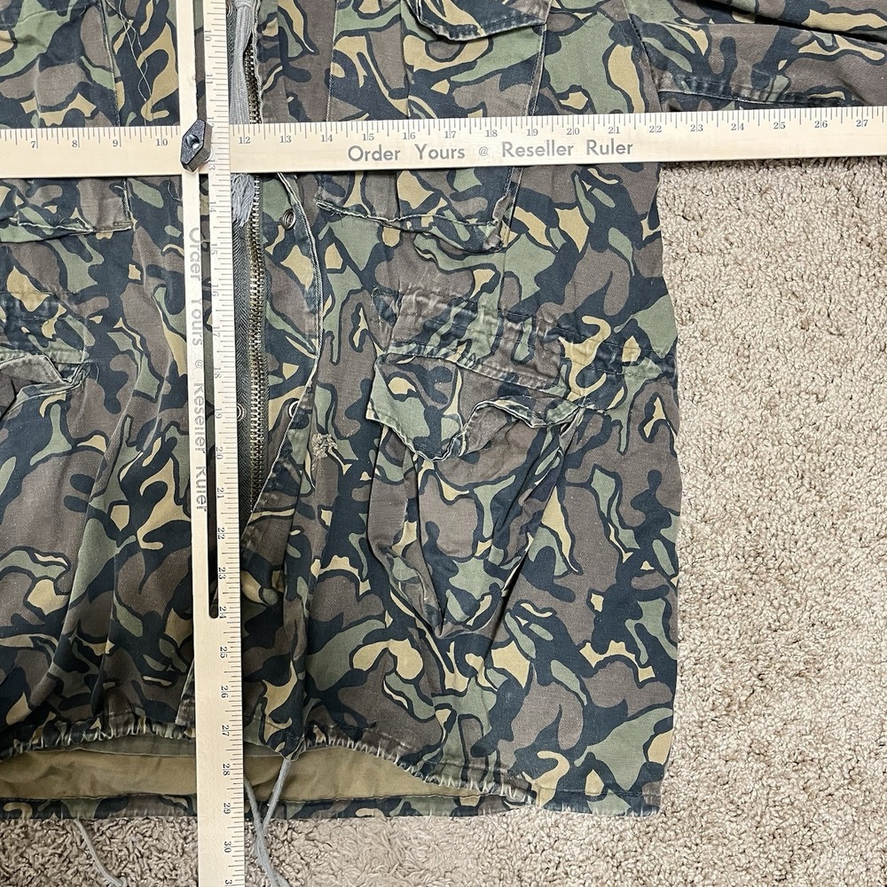 Winchester Vintage 80s Camo Detroit Chore Jacket Mens Large Hunting Field Coat - Picture 5 of 5